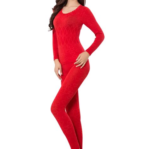 Winter Thermal Underwears Women Fashion Seamless Breathable Warm Long Johns Ladies Slim