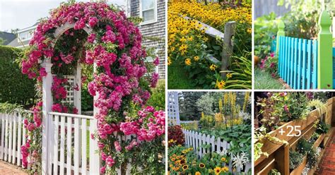 30 Garden Fence Ideas That Showcase Your Personality And Taste