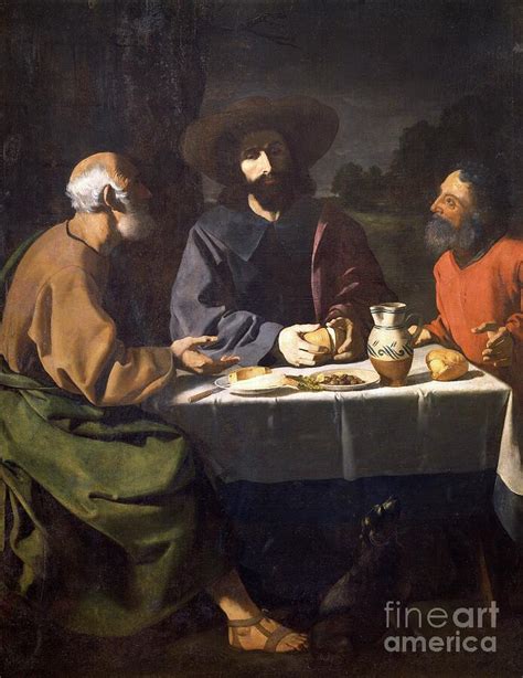 Supper At Emmaus Painting By Francisco De Zurbaran Fine Art America