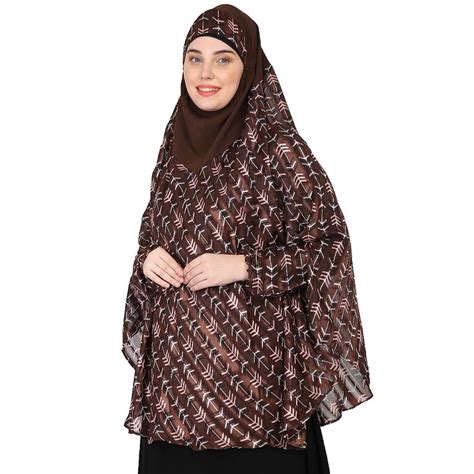 Instant Hijab Online Printed Prayer Hijab At