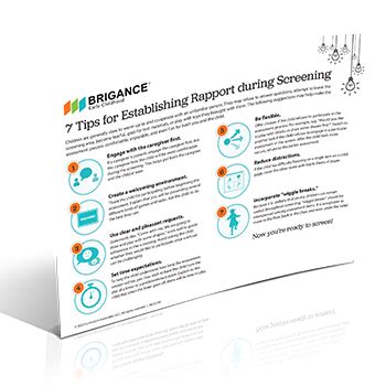 BRIGANCE Early Childhood Tips for Successful Screenings