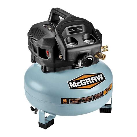 Mcgraw Gallon Hp Psi Oil Free Pancake Air Compressor