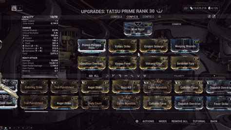 Best Tatsu Prime Build 2024: Warframe - YetGamer