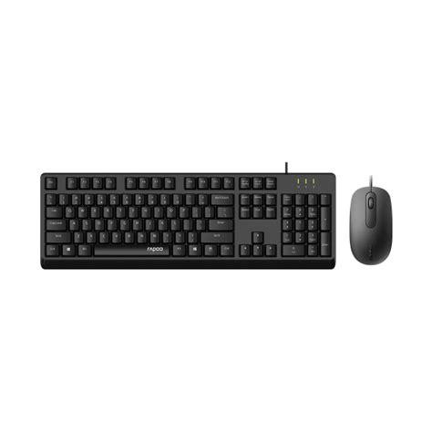 Rapoo X130PRO Wired Optical Mouse Keyboard Combo