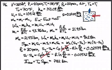 Solved An Insulated Ft Rigid Tank Contains Air At Psia And