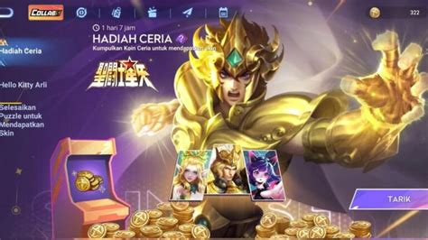 Cara Dapat Skin Saint Seiya Honor Of Kings Gratis Keren Banget