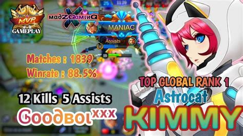 KIMMY ASTROCAT INSANE DAMAGES I Top Global Player By Goodboi Mobile