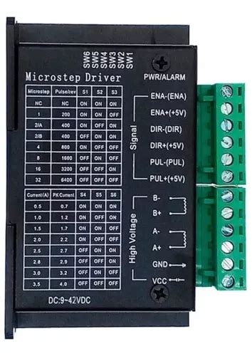 Driver Tb6600 4a Motor De Passo Cnc E 3d MercadoLivre