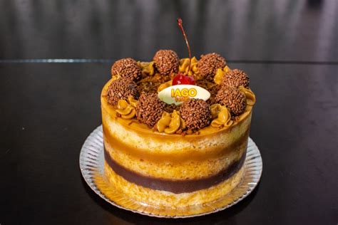 Naked Cake Doce De Leite Chocolate Iago Festas Padaria E Confeitaria