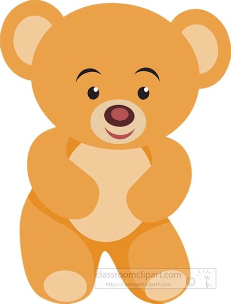 Stuffed Animal Teddy Bear Clipart Classroom Clip Art