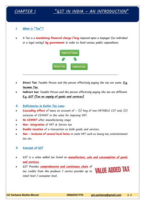 Pdf Chapter Gst In India An Introduction Gst In India An