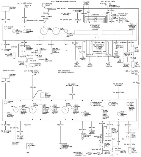 1989 Chevy Truck Instrument Cluster Wiring Diagram