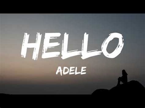 Adele - Hello (Lyrics) - YouTube Music