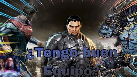 SOBREVIVIENTE Con Mi Nuevo Equipo De ORO Injustice YouTube