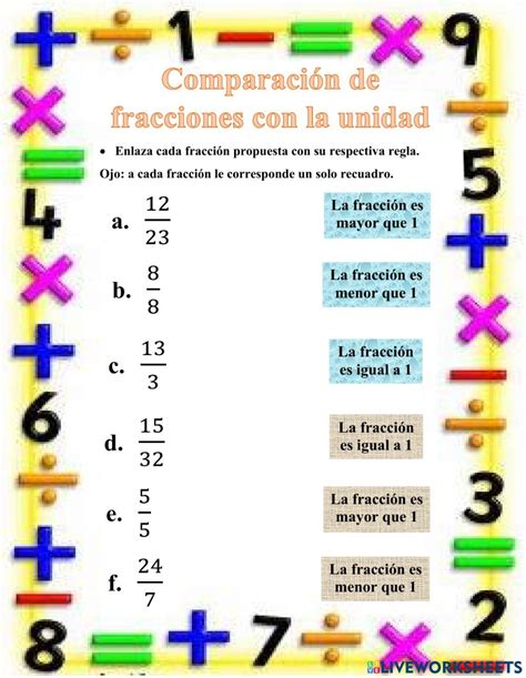 Worksheets Map Comparing Fractions Equivalent Fractions Fifth Grade