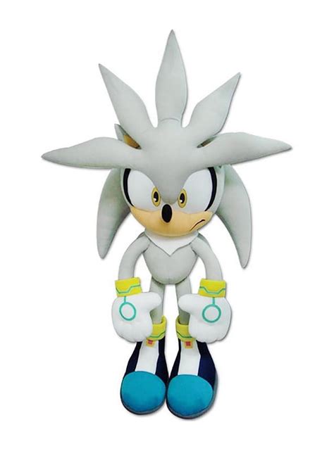 Silver Sonic The Hedgehog 20 Plush Great Eastern 52627