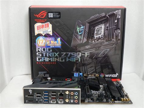 【やや傷や汚れあり】【サイコム】 Asus Rog Strix Z790 F Gaming Wifi Atxlga1700 Used