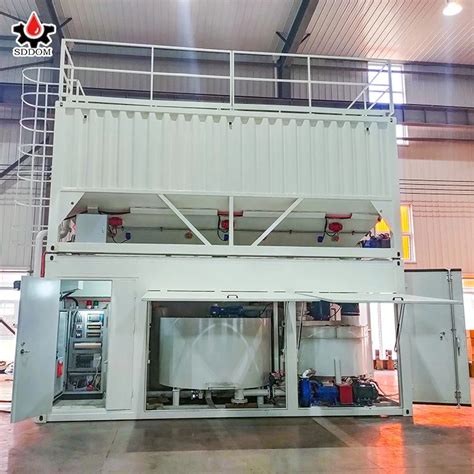 High Quality Integrated Structure Grout Pump Station With Mobile