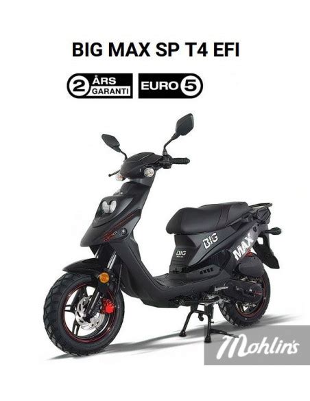 Moto Cr Big Max Sp Efi Matt Svart