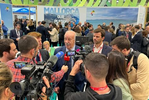 Vicente Del Bosque Presents At Fitur His International Events In