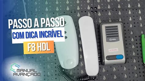 Instalação da extensão do porteiro HDL F8 YouTube