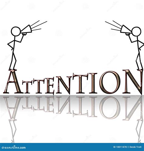 Attention Stock Illustration Illustration Of Leadership 10011478