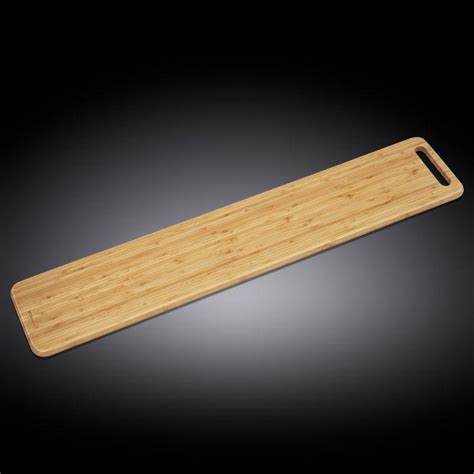 Wilmax Natural Bamboo Long Serving Board 394 X 79 100 X 20 Cm Sk