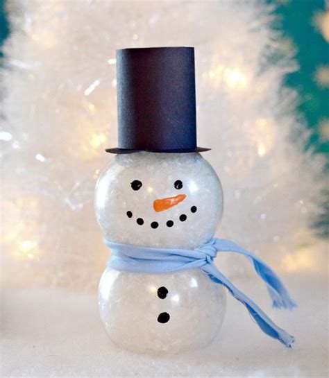 Craft A Charming Snowman With Easy Pom Bottle Craft