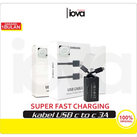 Jual Charger Adaptor Samsung Watt Watt Type C Usb C Super Fast