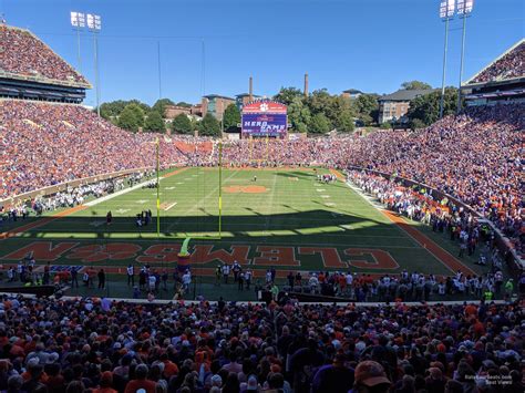 Clemson Memorial Stadium: Section C Seating and Venue Information 38