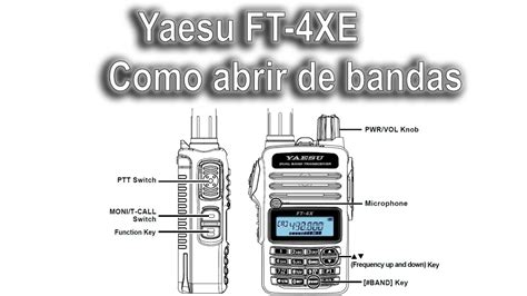 Truco F Cil Para Desbloquear Bandas En Tu Yaesu Ft X Youtube