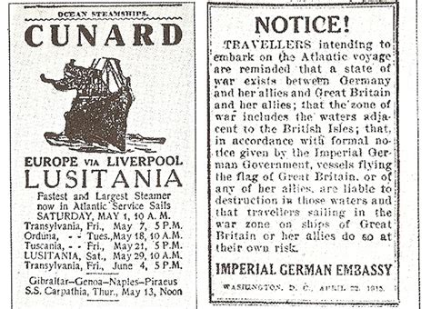 Tragic Facts About The Sinking Of The Lusitania - The Historian's Hut