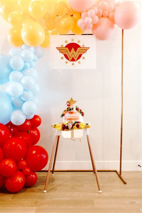 Kara S Party Ideas Wonder Woman Birthday Party Kara S Party Ideas