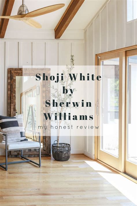 My Review Of Shoji White By Sherwin Williams Interior And Exterior