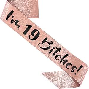 Amazon Partyforever Th Birthday Decoration Sash For Women I M