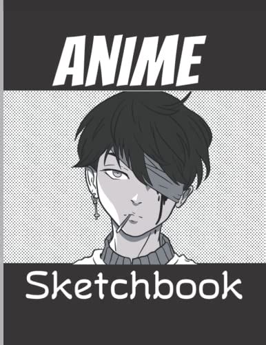 Anime Sketchbook Blank Sketch Book For Drawing Japanese Manga And