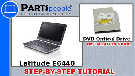 Dell Latitude E Dvd Optical Drive How To Video Tutorial Youtube