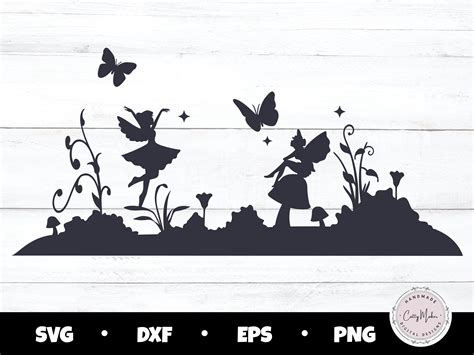 Fairy Svg Fairy Garden Svg Fairies Svg Butterfly Svg Etsyde