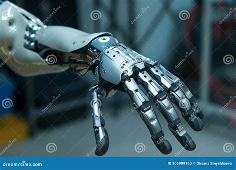 Robotic Hand Prosthesis Technology. High-tech Robotic Hand Prosthesis ...