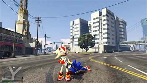 Shadow The Hedgehog Mod Super Shadow Ped Gta 5 Mods