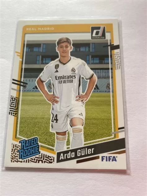 Carta Base Arda Guler Real Madrid Rated Rookie Donruss Calcio Fifa