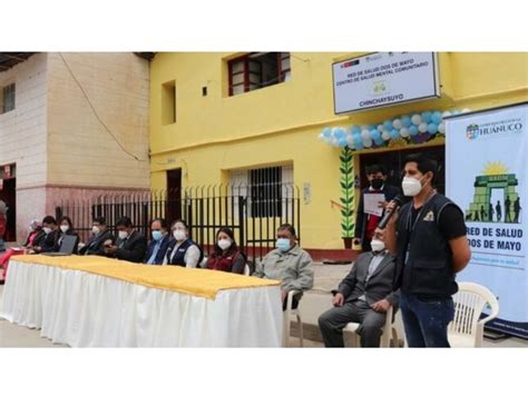 Huánuco Inaugura Centro De Salud Mental Comunitario Que Beneficiará A 73000 Pobladores