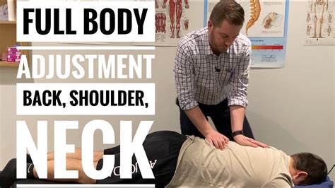 Neck Shoulder Back Adjusted For Pain Chiropractor In Portland Chris