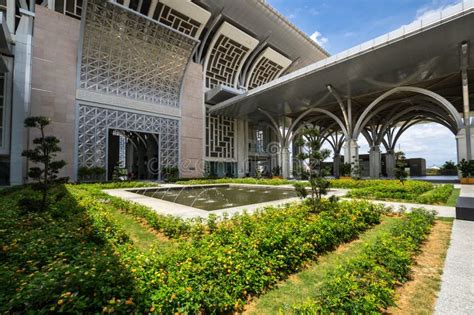 The Tuanku Mizan Zainal Abidin Mosque Or The Iron Mosque In Putrajaya