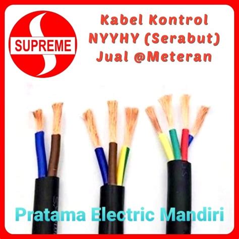 Jual Supreme Kabel Cable Nyyhy Jadi Nymhy X Mm X Mm X Mm