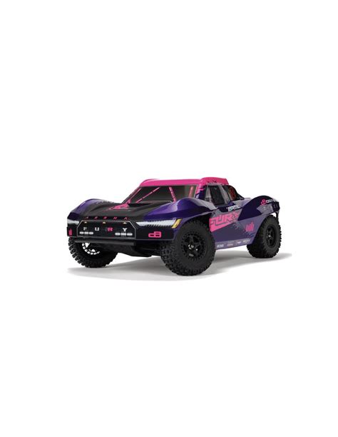 Arrma Fury S Blx Brushless Wd Short Course Truck Rtr Cu Dsc Purple