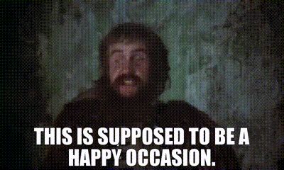 Monty Python And The Holy Grail Happy Occasion GIF - Monty python and the holy grail Happy ...