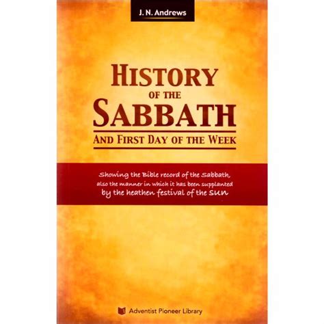 History Of The Sabbath - Seventh-day Church of Revelation