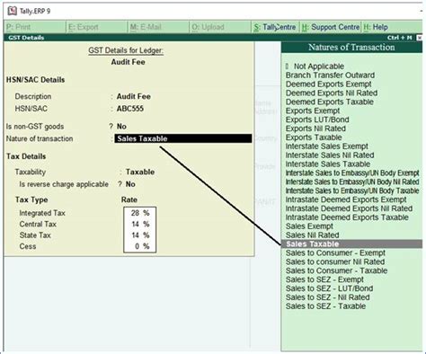 Sale Voucher With Accounting Invoice For Service Ledger With Gst In