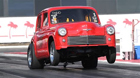 Hillman Minx Gasser Wowed The Crowd With Wild Wheelies At In N Out